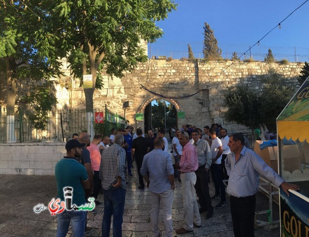  جمعية الاقصى : الشرطة الإسرائيلية  تمنع الشاحنات من ادخال وجبات مشروع  افطارالصائم من الدّخول الى المسجد الاقصى 